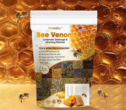 Bee Venom Lymphatic Drainage & Slimming Foot Patches 🌿👣